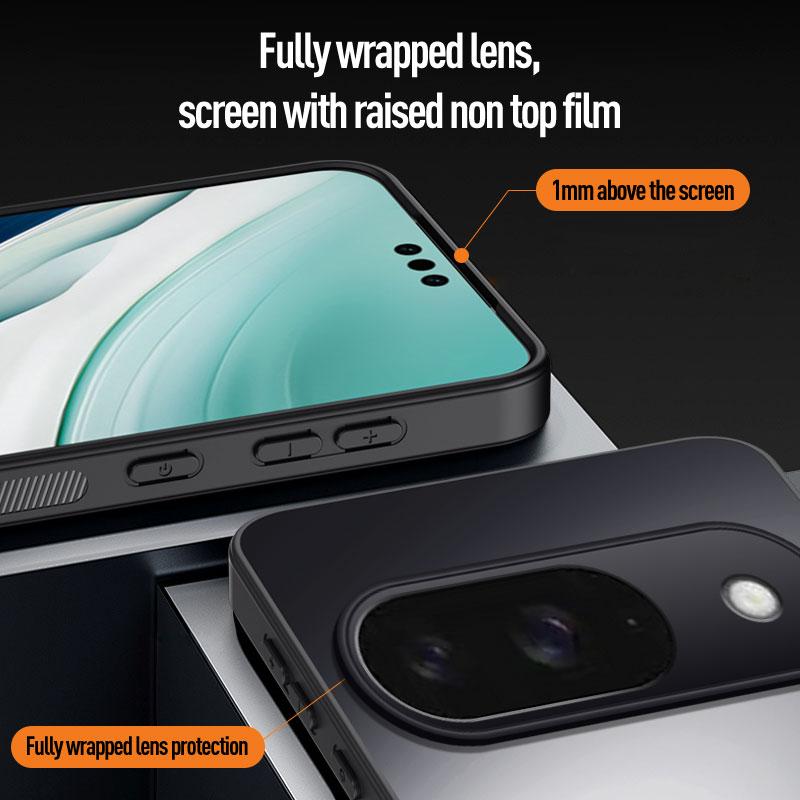 Ударопрочный AG Матовый Мягкий ТПУ+ПК Матовая Задняя Крышка Для Google Pixel 9 Pro XL Pixel9Pro XL 5G Чехол для Телефона Coque