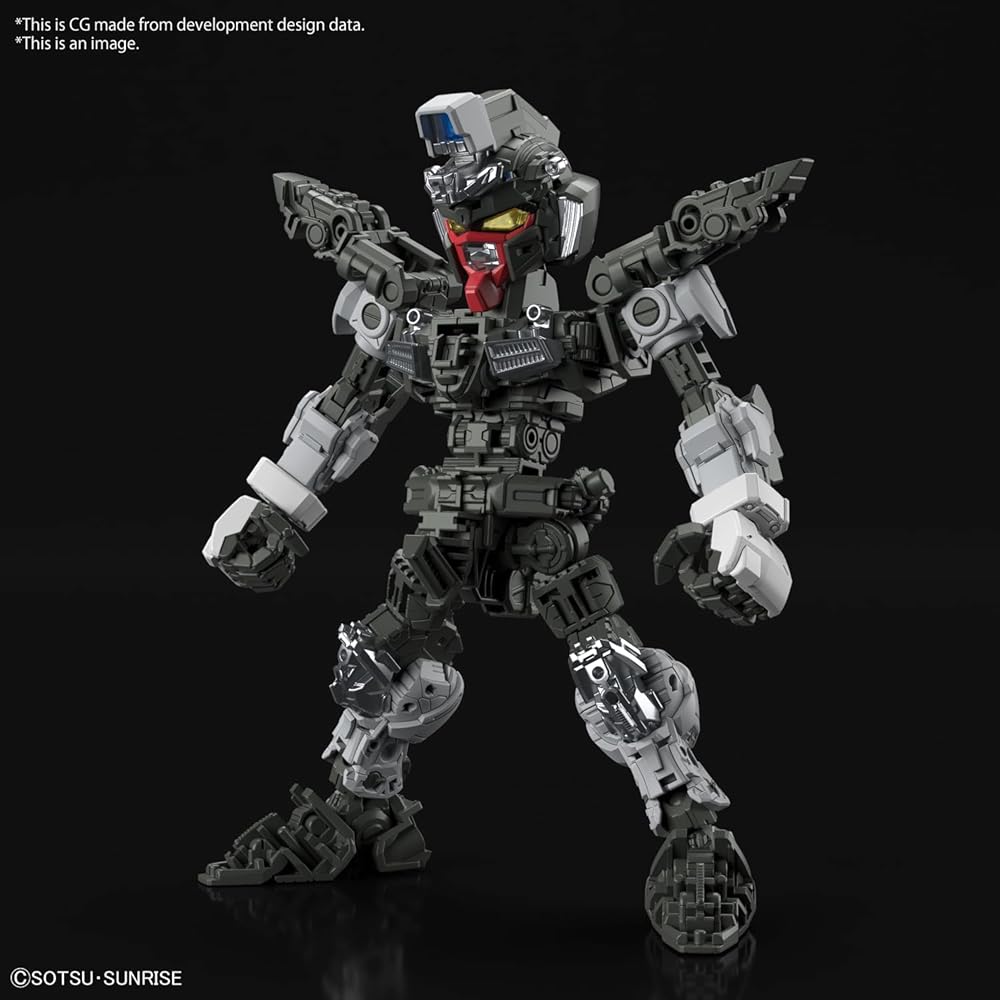 Bandai Spirits MGSD Mobile Suit Gundam SEED Freedom Gundam Color-Coded Plastic Model Kit 2619354