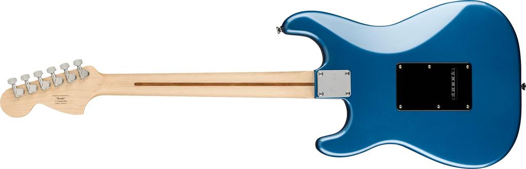 Squier by Fender Electric Guitar Affinity Maple Black Lake Placid Blue with Soft Case Series™ Stratocaster®, Fingerboard, Pickguard,