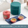 Business gifts Light luxury high-end leather bag Kung Fu tea set Outdoor travel Car express cup Household tea