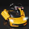 1/32 Lotus Evija Supercar Alloy Muscle Car Model Sound and Light Pull Back Children's Toy Collectibles Birthday Gift