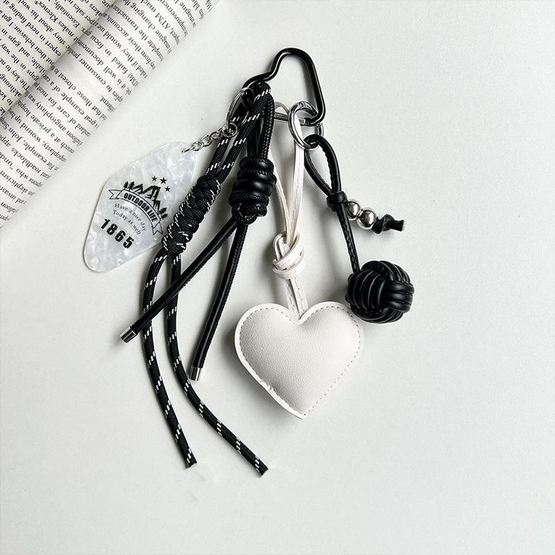 Yogodlns Мини-рюкзак в форме сердца, подвеска для сумки, подвески для сумок, аксессуары