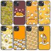 B-51 Gudetama черный чехол для Samsung S24 S23 S22 S21 S20 FE S10 Lite Ultra S7 S8 S9 Plus A05S A11 A12 A13 A15 A22 A24 A25 A32 A52 A71 5G