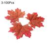 100 шт. осенние листья свадебные осенние украшения из кленового листа для вечеринки