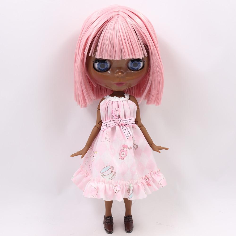Кукла ICY DBS Blyth, загар и супер черная кожа, суставы тела, жирные волосы, 1/6 BJD, подарочная игрушка по специальной цене