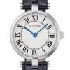 Авторизованный дилер Matow Watch Aura Круглые Серебристые Черная Кожаная mw008001 [MATOW] Женские