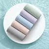 5PCS Briefs Ice Silk Seamless Underwear Women Breathable Antibacterial Crotch Thin Mid-waist Briefs