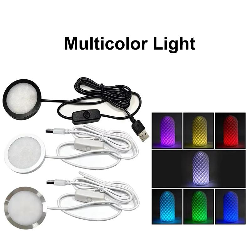 Xiaomi For Bambu Lab LED Lamp Holder Adjustable Light Kit Parts Hardware DIY Model Multicolor Light Aluminum Alloy Shell 001