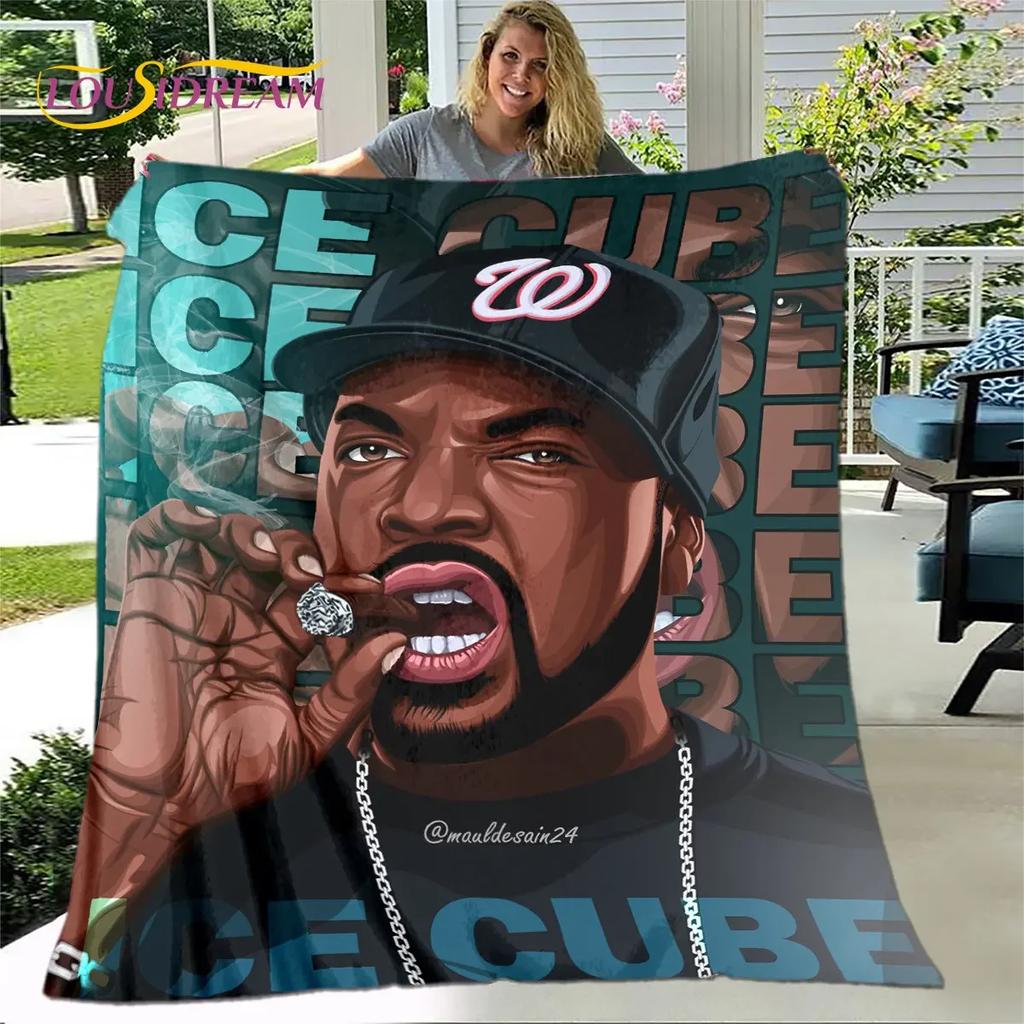 Legend Star Hip Hop Art Rapper Soft Plush Blanket,Flannel Blanket Throw Blanket for Living Room Bedroom Bed Sofa Picnic Cover