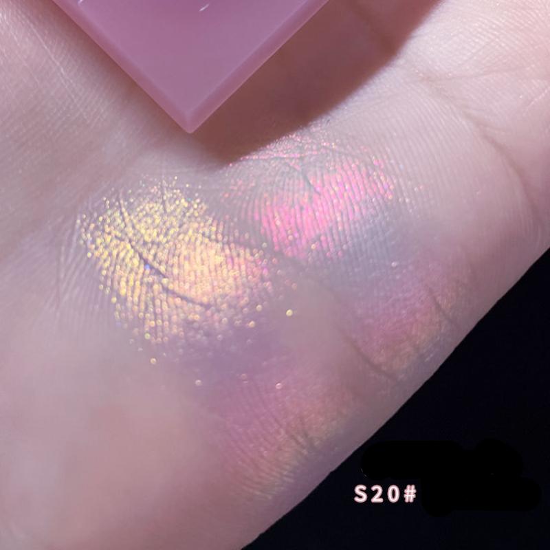 Двухцветный хайлайтер Aurora Chameleon Highlighting & Finishing All-in-One Palette Pearlescent Burst Highlighter Face Highlighter