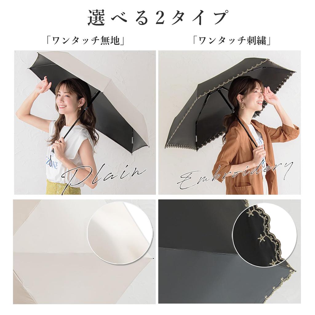 Shishibella Ultra UV Protection Complete Light Heat One Touch Automatic Folding Folding UV Wind Water For Both Sunny and Rainy One Touch Parasol,