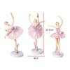 Ballerina Birthday 3 Pack Cake Topper Pink Ballet Slippers Cute Dancer Baby Girls Party Supplies Decor