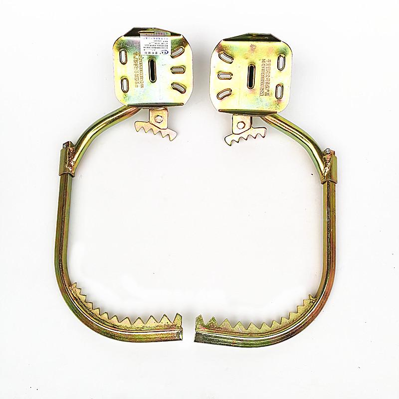 Подножки для лазания по деревьям - Прочные железные ботинки и крюки для шестов