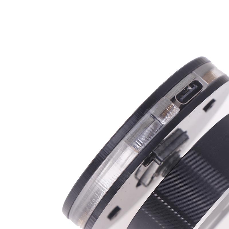 1 шт. USB регулятор громкости, поверхность-диск, ручка, настраиваемая поддержка, клавиши быстрого доступа, макропрограммируемый, RGB