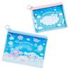 Sanrio Cinnamoroll & Poron Flat Pouch Set of 2 (Cinnamon & Poron and Cloud Siblings) 264181