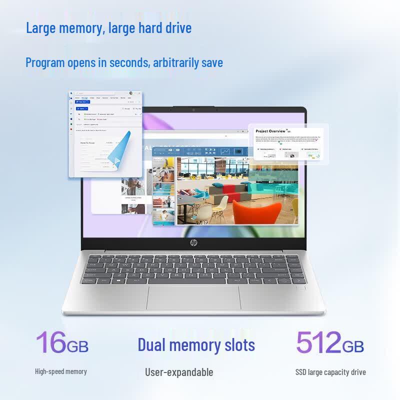 HP Starbook 14 Тонкий и легкий ноутбук с Ryzen 7 (Китайская версия)