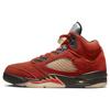 Женские кроссовки Air 5 Retro Dunk on Mars Red Martian-Sunrise Black DD9336-800