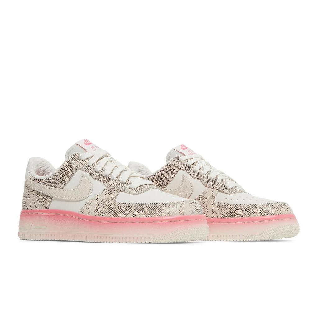 Nike Womens Air Force 1 Low 'Our Force 1' (women's sizes) Phantom / Sail / Pink Nebula Skate Shoes DV1031 030