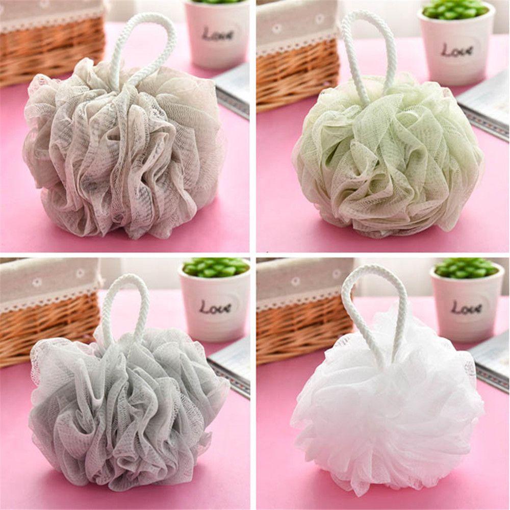 Equipment Back Scrubber Simple Design Wash Body Bath Flower Bath Ball Shower Brush Mesh Sponge