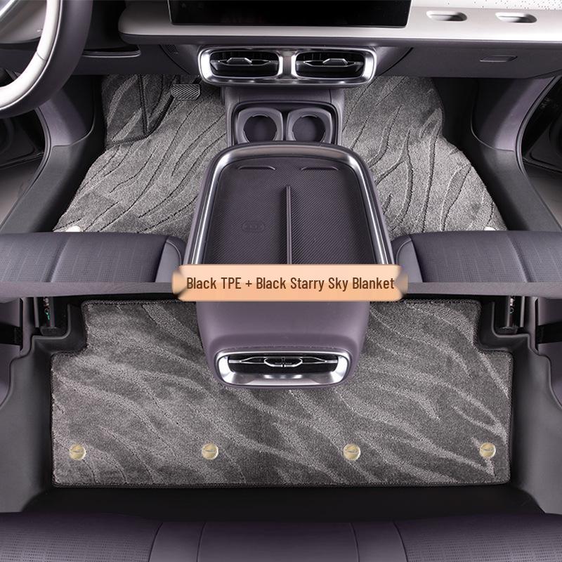 Коврики на пороги и пол Leapmotor C10 из ТПЭ: Модель 25/26, Полное покрытие, Двухслойный, Цвет оригинального автомобиля, Устойчив к грязи и износу.