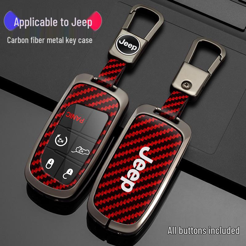 Чехол для ключа для Jeep Compass, Cherokee, Grand Cherokee, Renegade, Commander