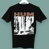 Hum band Футболка альтернативный рок Унисекс Черная футболка Унисекс Футболка