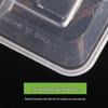 Yuanzhenghe Disposable Lidded Meal Prep Boxes