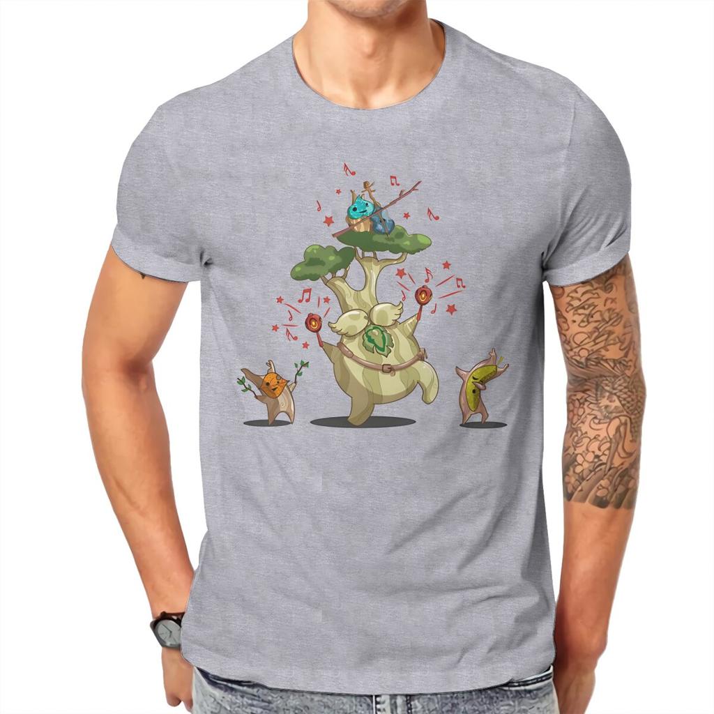 Cute Koroks Leaf Party T Shirt Unisex Tees Summer Clothing Cotton Crewneck TShirt