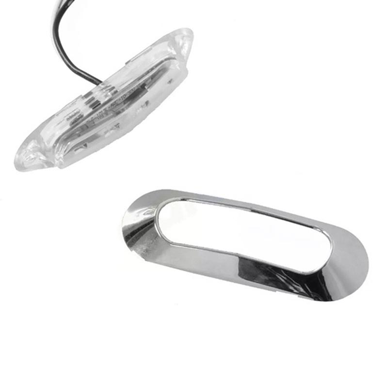 10 В-30 В 4 светодиода боковой габаритный фонарь, задний сигнальный фонарь, габаритный фонарь для грузовика с прицепом