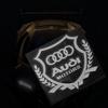 Fashion Wheat Logo Car Sticker Gold/Silver Emblem Side Badge Decal VIP For tt a3 a4 a5 a6 a7 a8 Q3 Q4 Q5 Q6 Q7 b8 b6 c6 8p b7