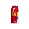 Adidas Basketball Jerseys Men's Red Moderate Straight Fit GI9422