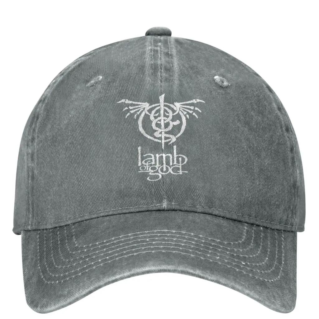 Lamb Of God Baseball Cap Heavy Mental Band Female Male Sunshade Trucker Dad Hat Summer Trendy Outdoor Sport Baseball Caps
