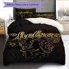 Chelsea FC football RugPattern Bedding Quilt Set Quilt Cover Pillowcase Home Decoration Birthday Gift (1 * duvet cover + 2 * pillowcase, without core)