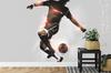 Photomural Abstract Soccer Player In Flight Washable Fleece 312x219