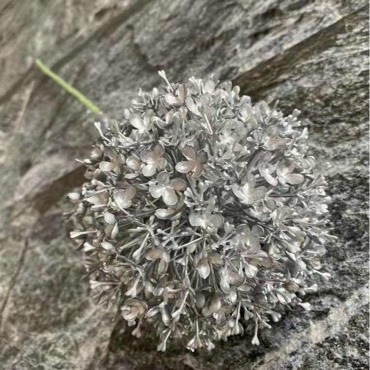 Пластиковый пучок растений Allium Giganteum ярких цветов для домашнего декора и оформления мероприятий