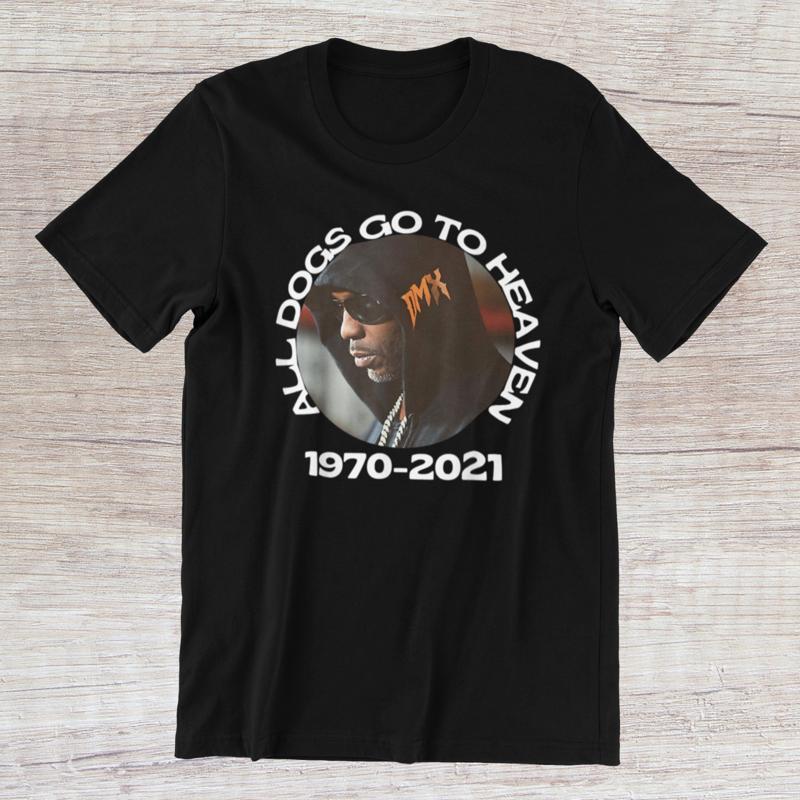 Dmx All Dogs Go To Heaven Tshirt Hip Hop Rapper Legend On Ring Spun Cotton Tee