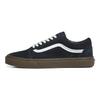Vans Old Skool Hairy Suede - Темно-синие кроссовки унисекс Сине-белые VN0005UADNV