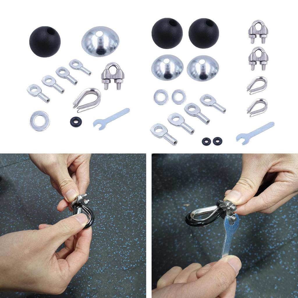 Accessory Equipment, Replacement Cable, Nylon , Metal Connector, Steel Clamp, Suitable for