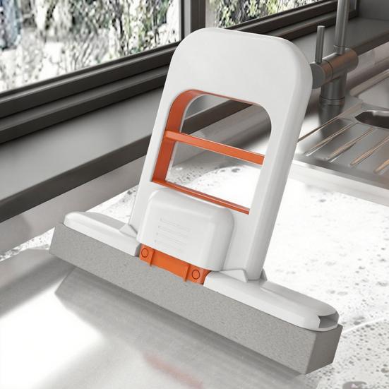 1/2/3 шт. Мини складная настольная швабра, легкая конструкция, водопоглощение, использование одной рукой, портативная мини швабра с губкой для уборки