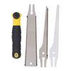 Multi Blades Hand Saw Multifunctional Steel Blades TPR Handle Handsaw Woodworking Tools