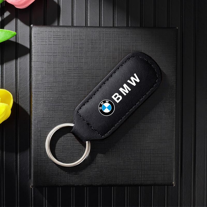 Leather Car Keychain Keyring Anti-Loss Key Holder Gift For BMW 1 2 3 4 5 7 Series X1 X3 X4 X5 X6 X7 F10 F20 F30 G20 G30 F15 F16 pdzr82