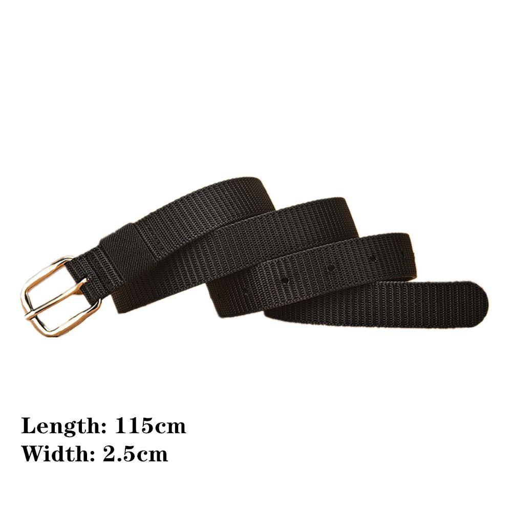 Men Women Casual Classic Outdoor Sports Braided  Belt Fabric Waistband Canvas Belts