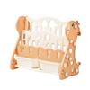 Adjustable Shelves Foldable Bookcase Large Capacity Toy Book Storage Cabinet  Kindergarten
