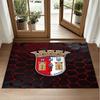 Braga FC Design Crystal Velvet Rug Soft Decorative Mat for Bedroom Entrance
