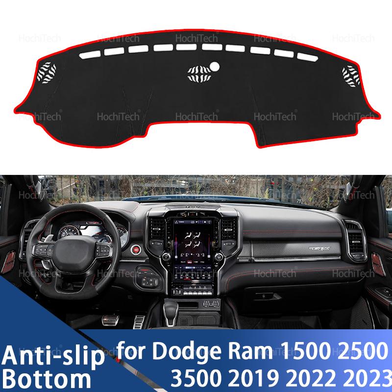 Dashboard Cover Dash Board Mat Carpet Pad Shade Cape Blanket Accessories for Dodge Ram 1500 2500 3500