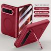 For Xiaomi Mi 18 Fold Case Luxury Hard Skin Magsafe Magnetic Lens Stand Protective Back Cover For Xiaomi 18 Fold Phone Shell
