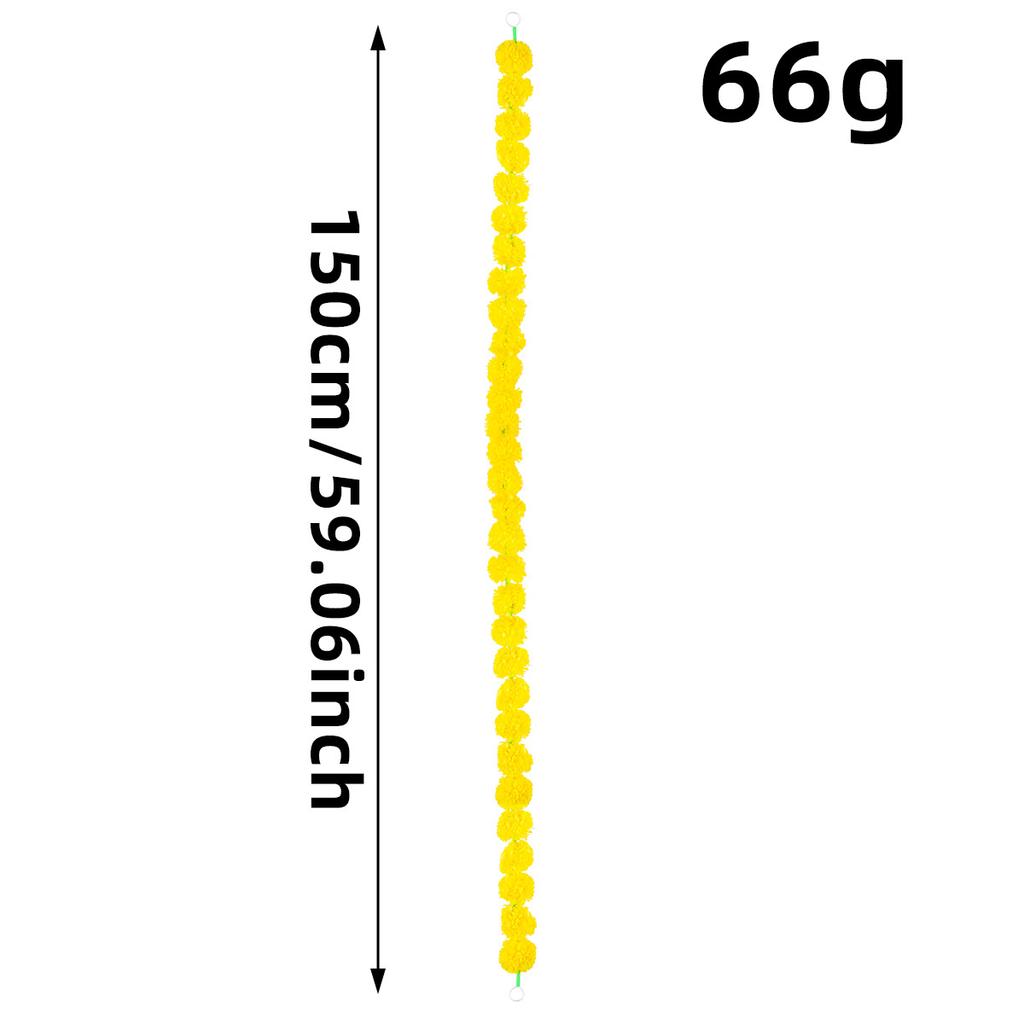 Day of the Dead festival decor Chrysanthemum long vine, the front door decor garland, Halloween decor flower wreath