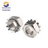 Nickel-Plated White Zinc External Tooth K-Type Cap Nut Multi-Tooth Washer M3-M8