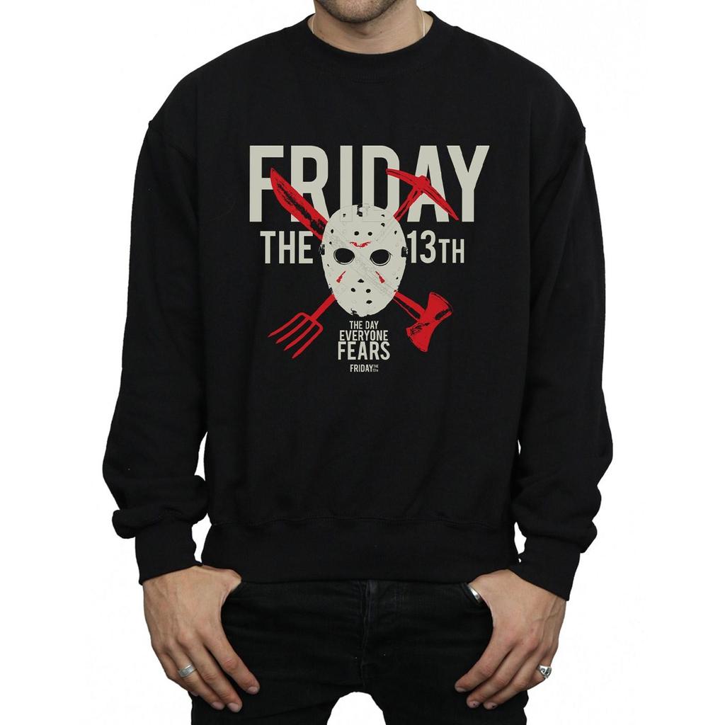 Friday 13th Mens Day Of Fear Sweatshirt