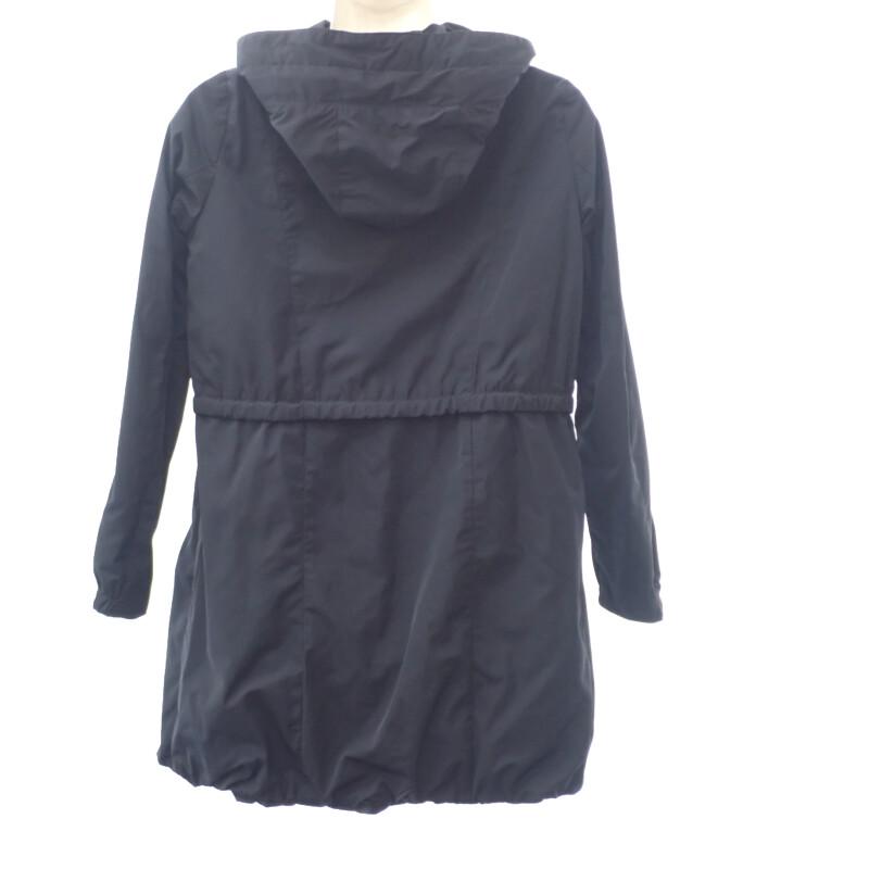 MONCLER  D10934910105_54543 Mod coat Navy polyester Women